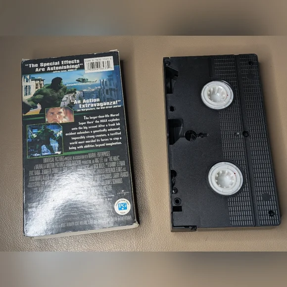 Hulk VHS Tape (2003) French Version Tested - Picture 2 of 4